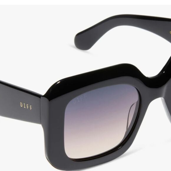 DIFF Eyewear Giada Black Twilight Gradient Sunglasses - Picture 5 of 11
